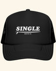 SINGLEfin Trucker Hat - Surf Bored