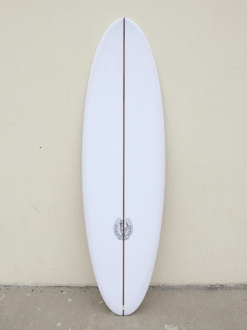 6'2" Thin Twin Surfboard