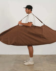 Seal Brown Canvas Surfboard Bag - Surf Bored
