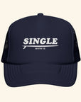 SINGLEfin Trucker Hat - Surf Bored
