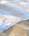 Mesh Beach Tote with Pull-out blanket