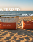 Premium Beach Tote with Pull-out Blanket