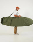 Olive Drab Canvas Surfboard Bag - Surf Bored