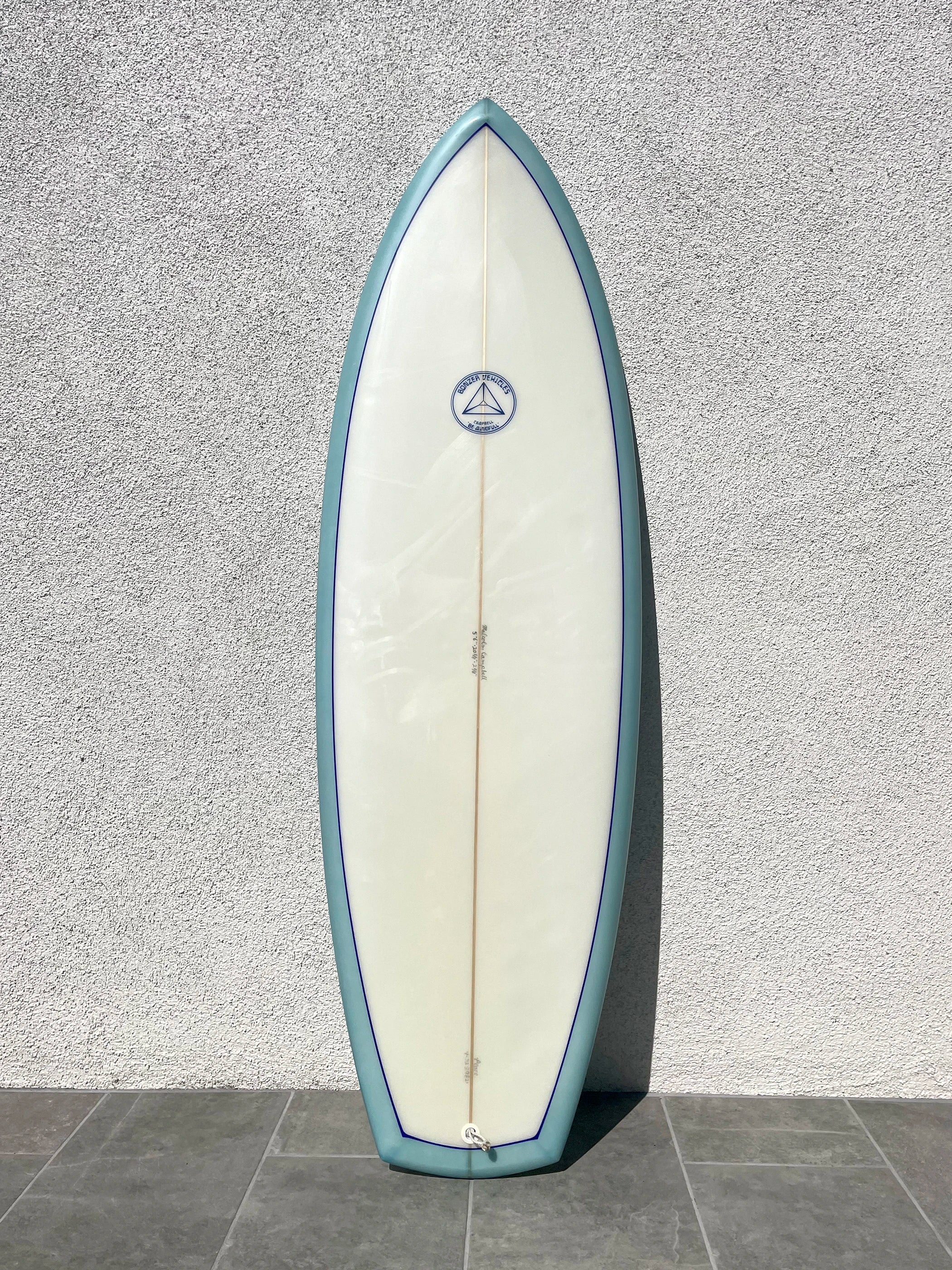 Campbell Bros | 5'6” Bumblebee Blue Surfboard (USED) Campbell Bros | 5'6” Bumblebee Blue Surfboard (USED)