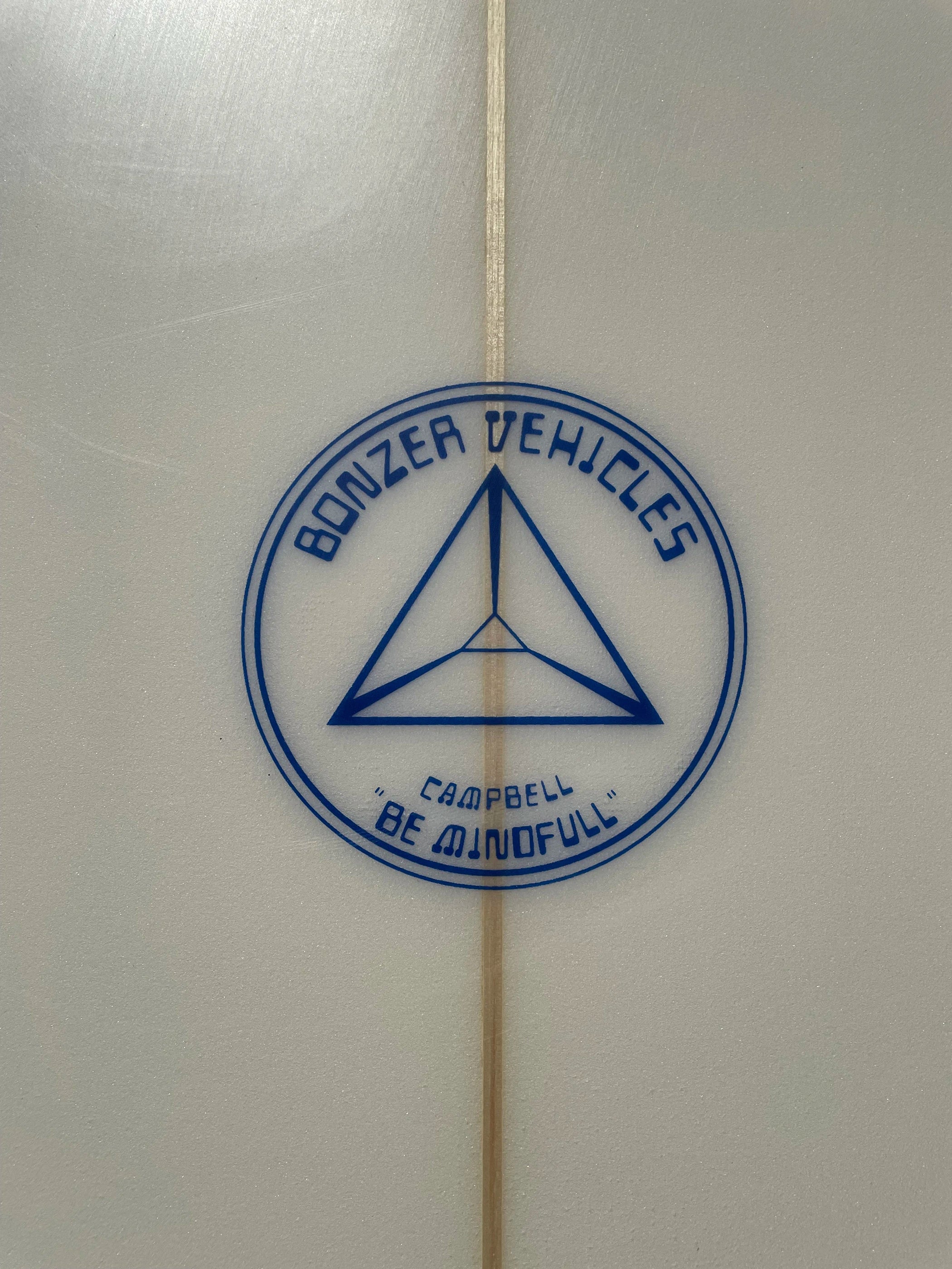 Campbell Bros | 5'6” Bumblebee Blue Surfboard (USED)