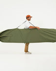 Olive Drab Canvas Surfboard Bag - Surf Bored