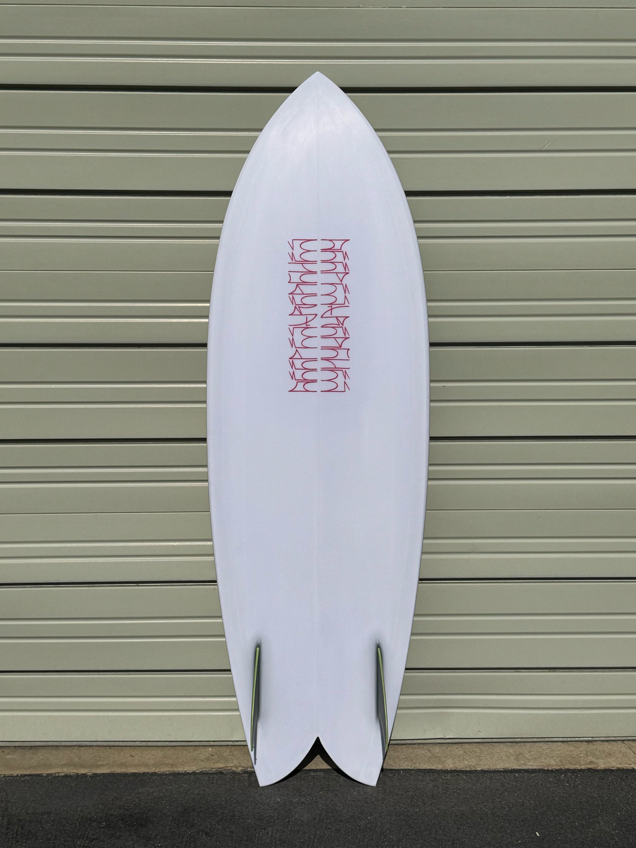Deepest Reaches | 5'8” Mega Fish Opague Surfboard