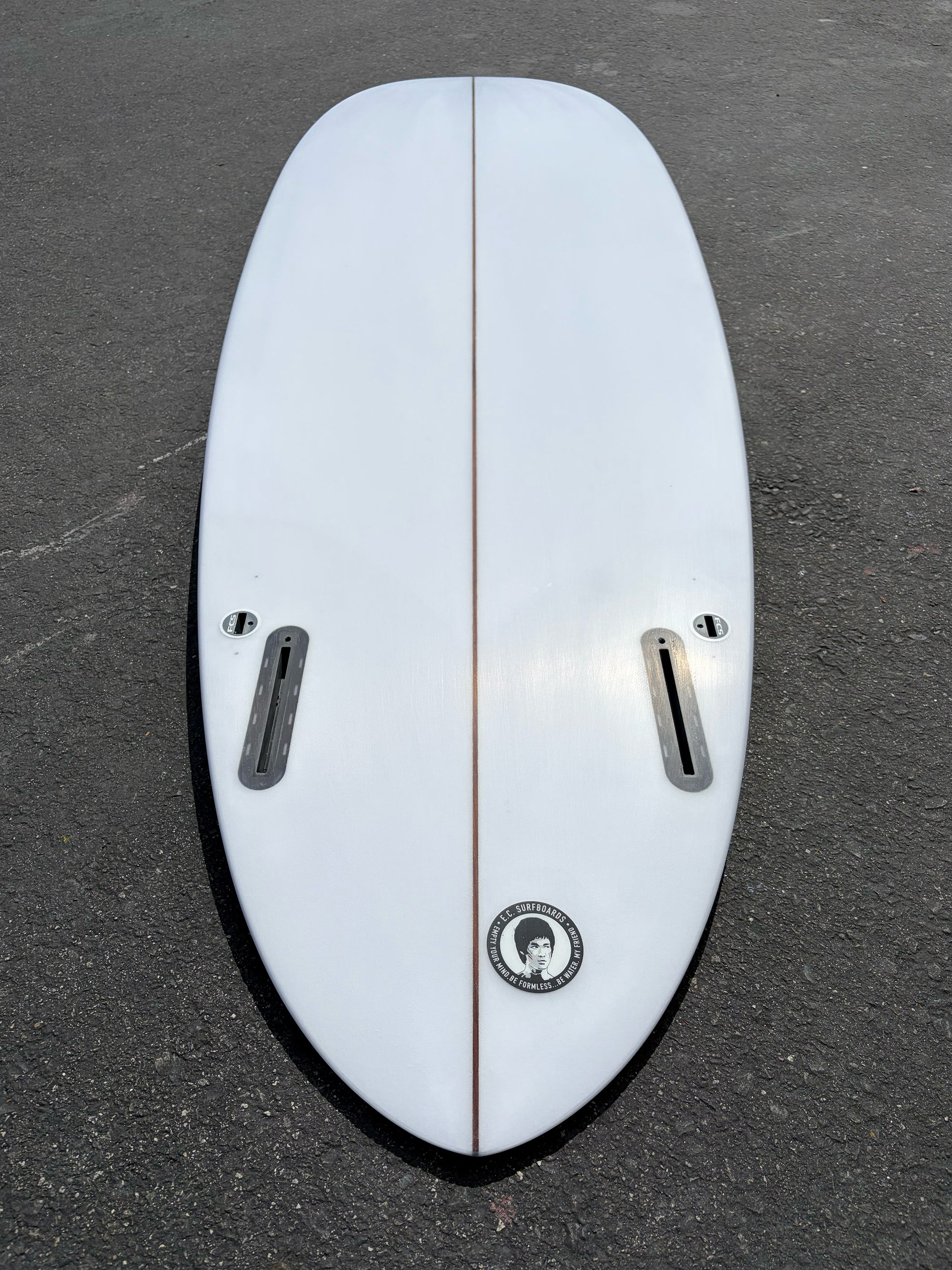 Eric Christenson | 6'10” TwinPinzer Clear Surfboard