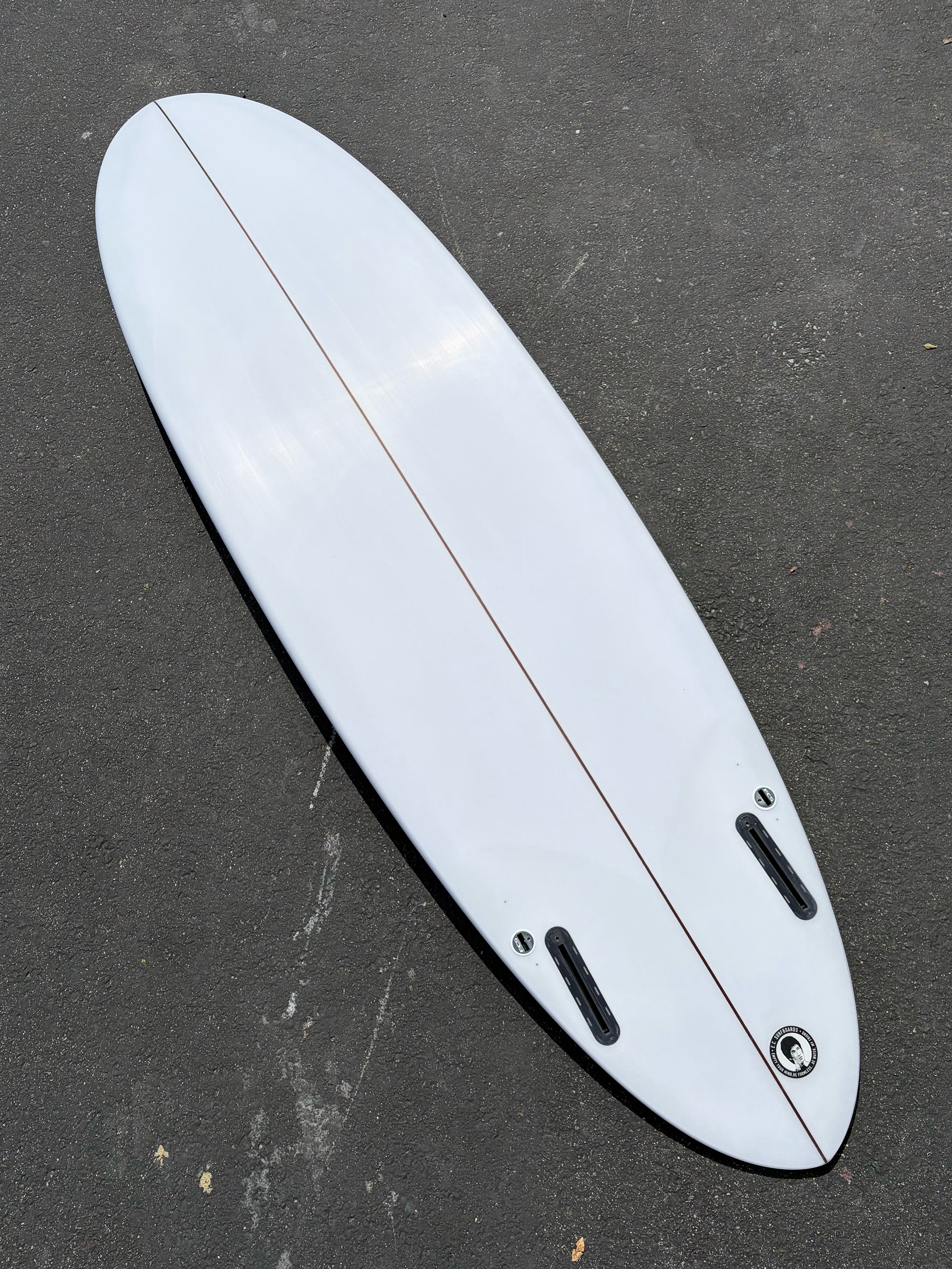 Eric Christenson | 6'10” TwinPinzer Clear Surfboard