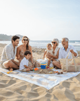 Mesh Beach Tote with Pull-out blanket