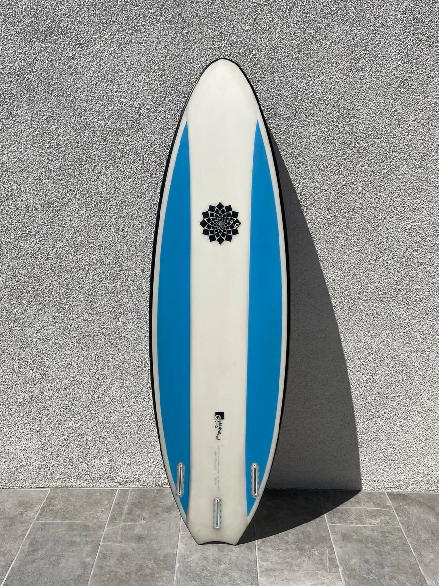 Gary McNeill Concepts | 5’11 1/2” Rasta Torus Drive “RTD” Abstract Surfboard (USED) - Surf Bored