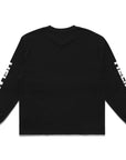 Globe Chest L/S Tee | Black - Surf Bored