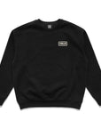 OG Logo Crew Sweatshirt - Black - Surf Bored