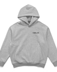 Block Logo Hoodie | Heather Grey - Surf Bored