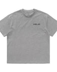 Block Logo Tee | Heather Grey - Surf Bored