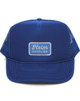 Retro Patch Trucker Hat | Blue - Surf Bored