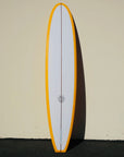 Kookapinto Shapes | 9'6" Classic Noserider - Mango Deck Tint Longboard - Surf Bored