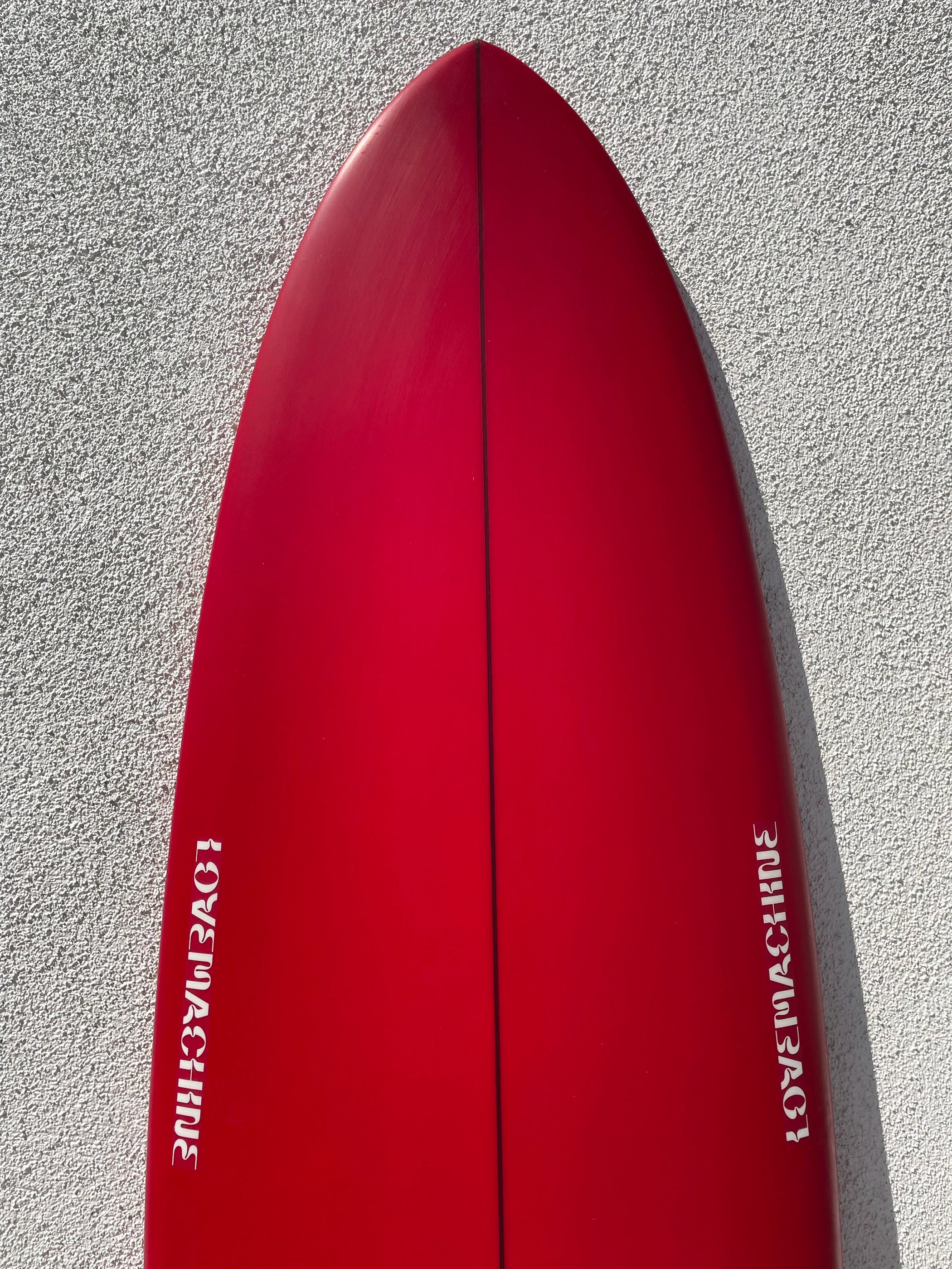Love Machine | 7'8” FM Red Surfboard (USED)