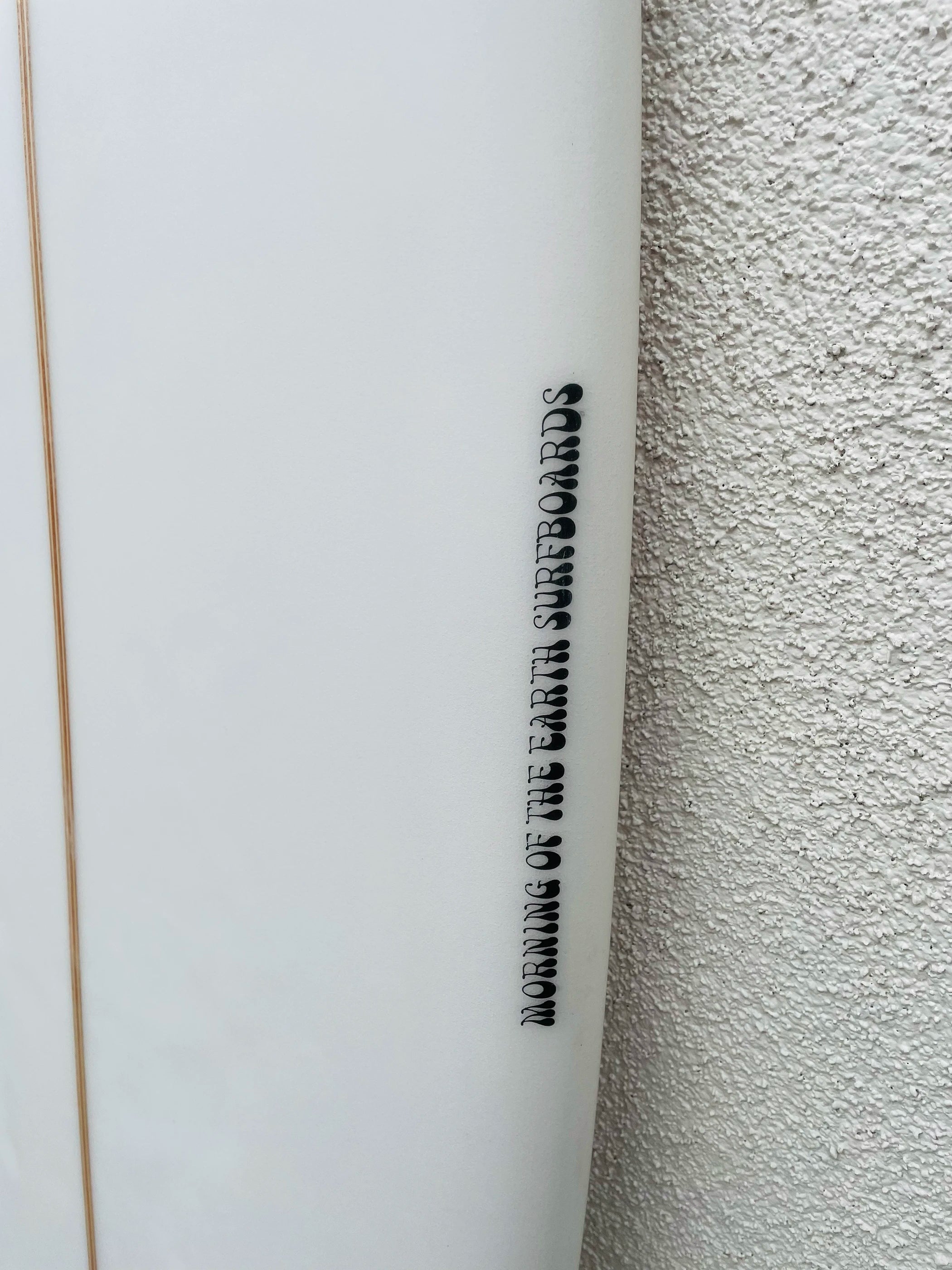 Morning Of The Earth | 6'7” FIJI Diamond Tail Clear Surfboard (USED)