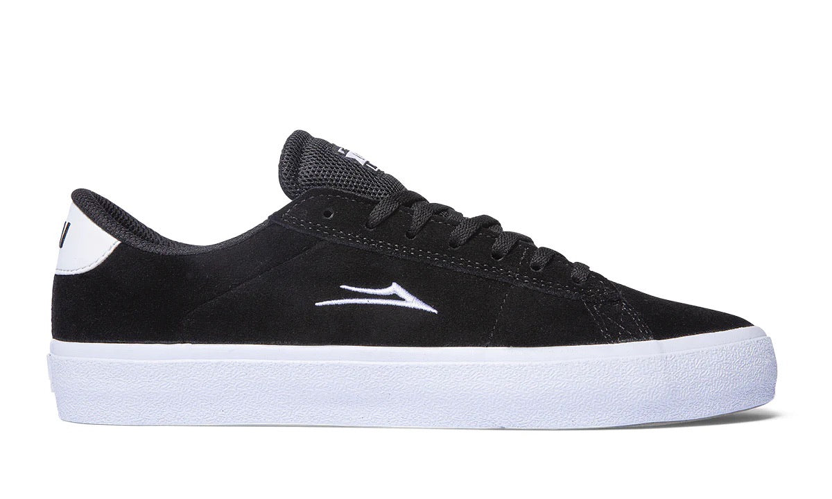 Lakai Newport Black Suede Mens Shoes | SurfBored