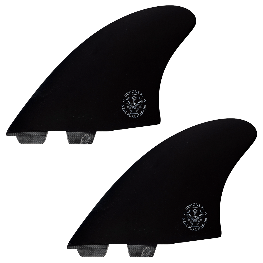 Flying Diamonds of California | NPJ Keel Fin Twin Set