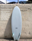 PERFORMANCE FISH - SLATE SOFT TOP SURFBOARD - Surf Bored