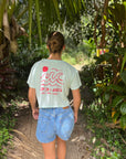 SHOOTS x mid fin co. || Surf | Poke | Repeat || Women's Crop Top - Surf Bored