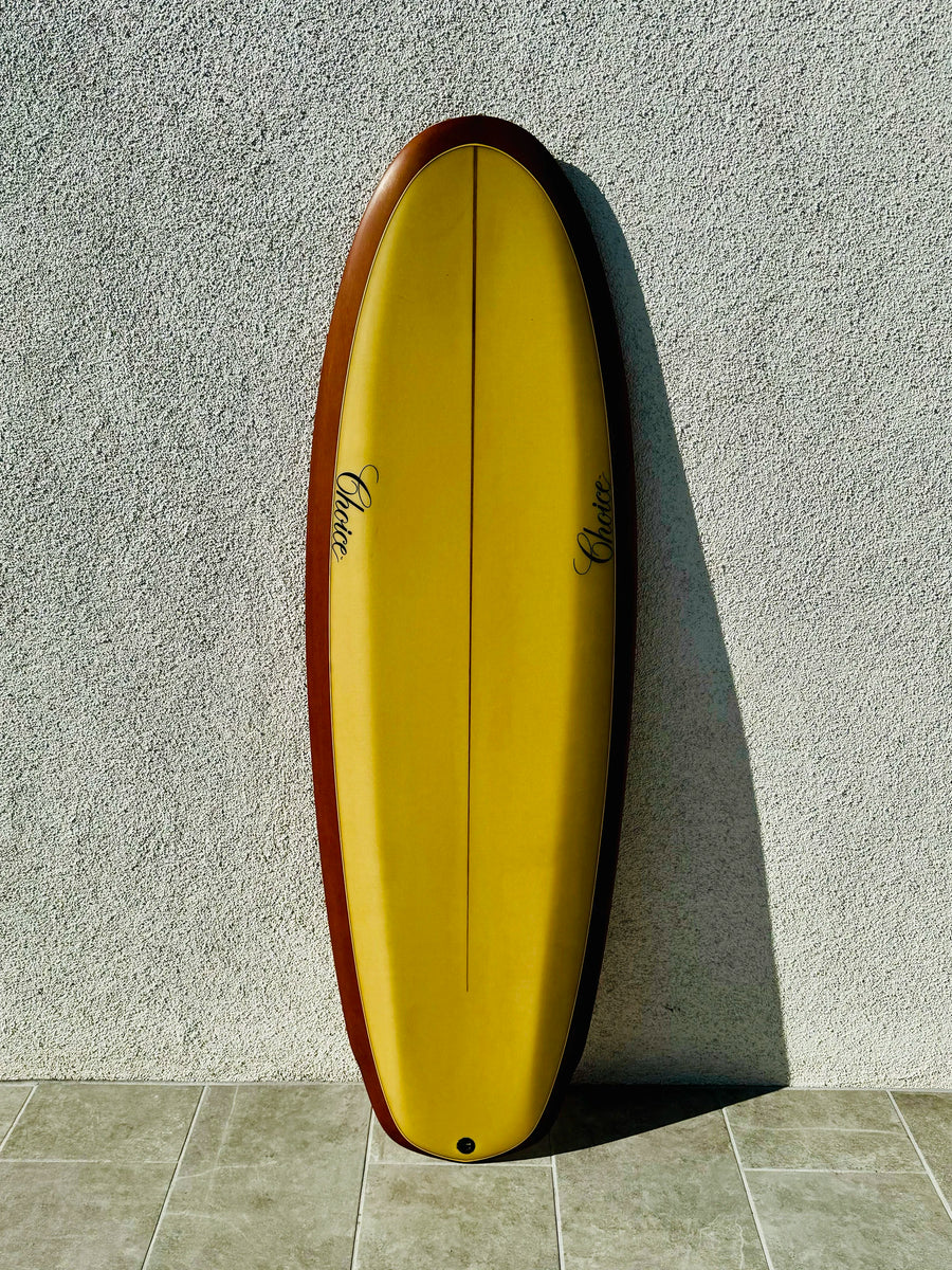 Rich Pavel Choice | Twinzer Simmons 5'3” Vintage Padres Surfboard