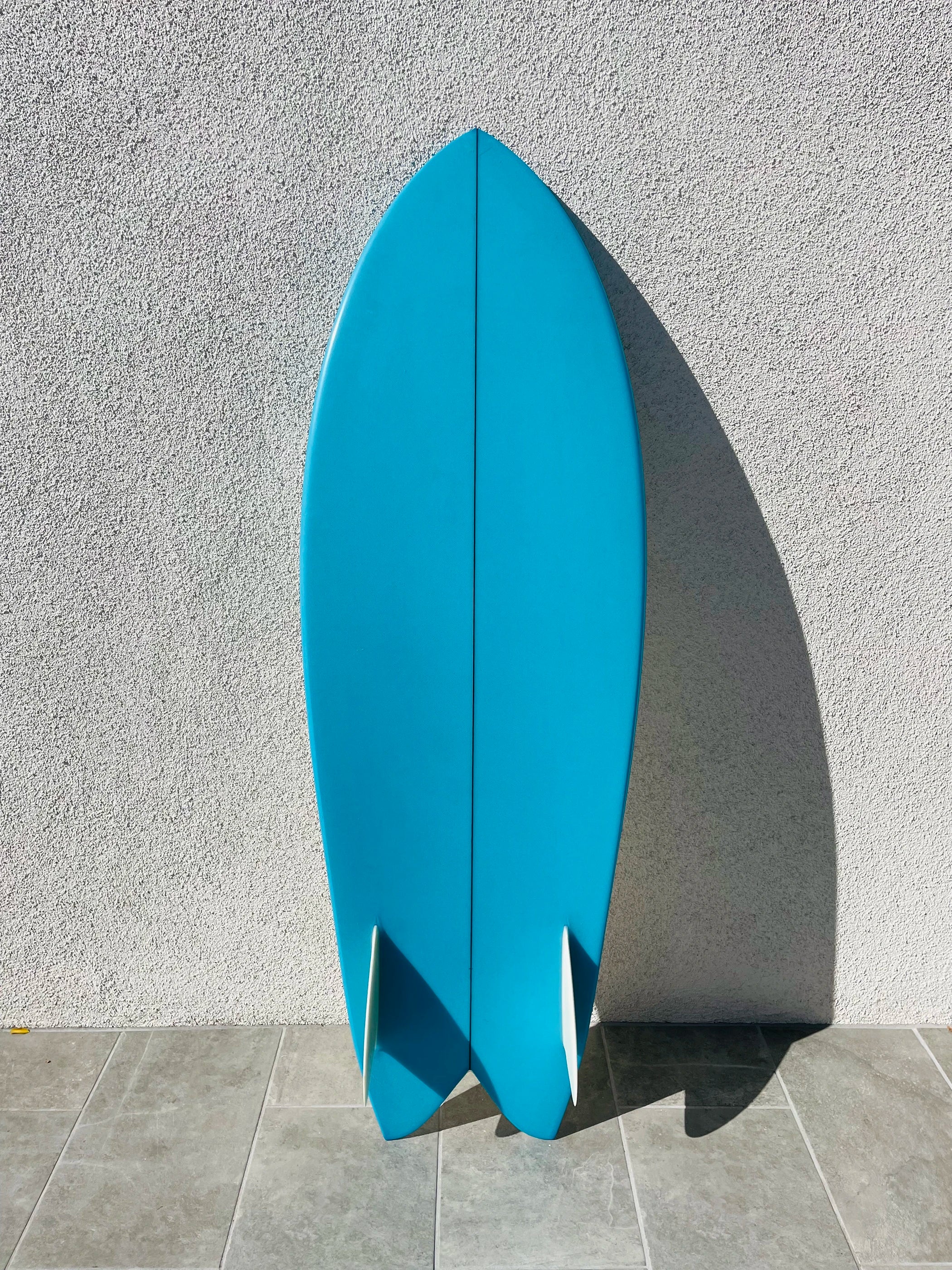 Ryan Burch | 5'3” Squit Blue Opaque Surfboard (USED) Ryan Burch | 5'3” Squit Blue Opaque Surfboard (USED)