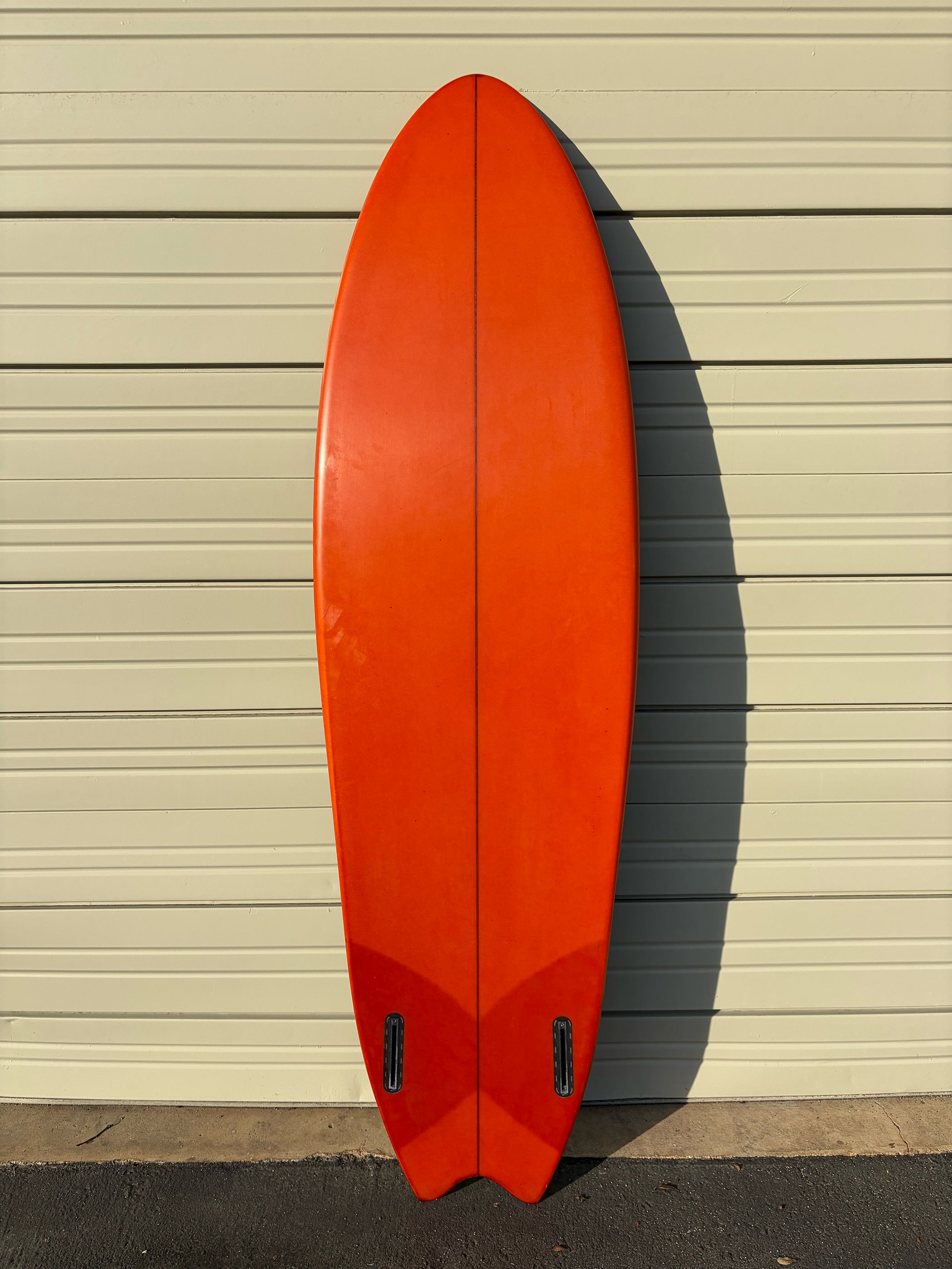 Ryan Burch | 6'2” Cuttle Fish Blue and Orange Surfboard (USED)