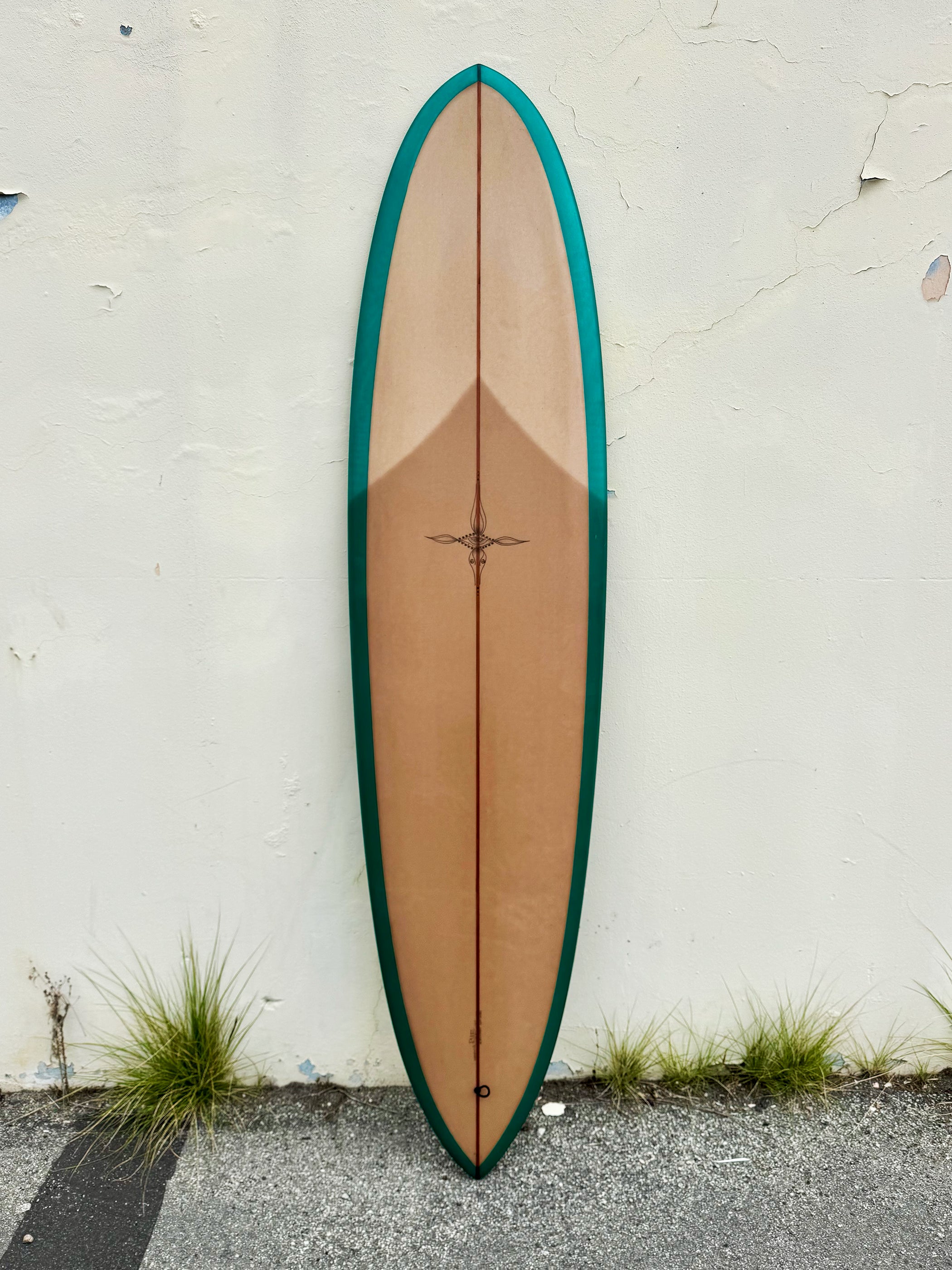 Ryan Burch | 7'4” Exti Zuria Green Brown Surfboard (USED)