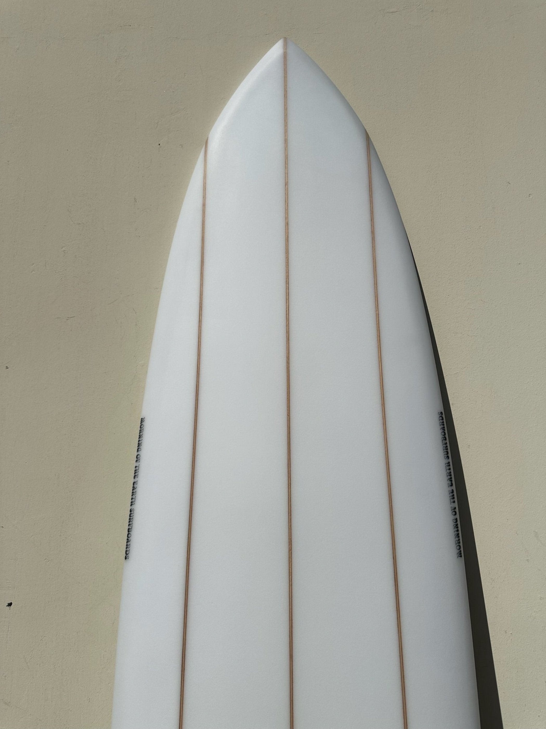 Simon Jones Designs | 6'10” Fiji Triple Stringer Clear Surfboard