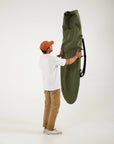 Olive Drab Canvas Surfboard Bag - Surf Bored