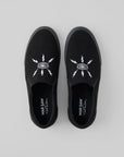 STRANGER SLIP-ON | BLACK / BLACK TEMPLETON