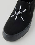 STRANGER SLIP-ON | BLACK / BLACK TEMPLETON