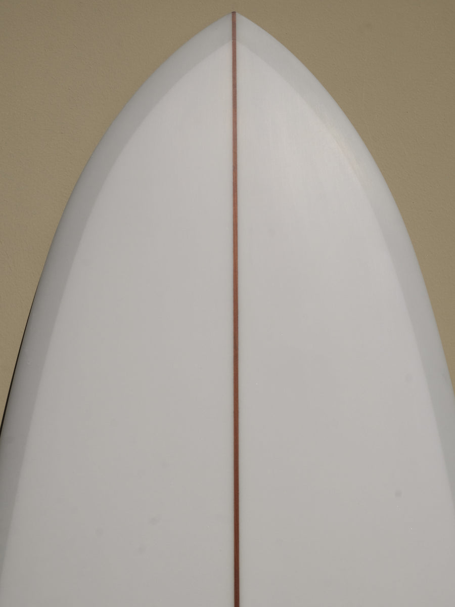 WESTON Surfboards // 8'6'' Goodfoot // Light Gray Surfboard - Surf Bored