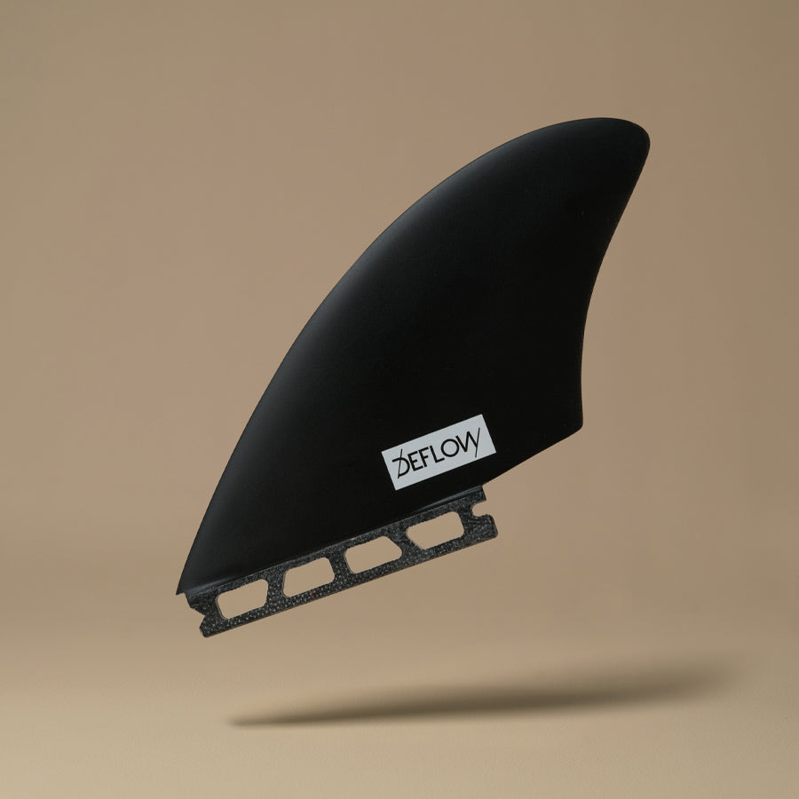 Deflow Keel Twin Fins Black Futures SurfBored