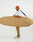 Harbor Tan Canvas Surfboard Bag - Surf Bored