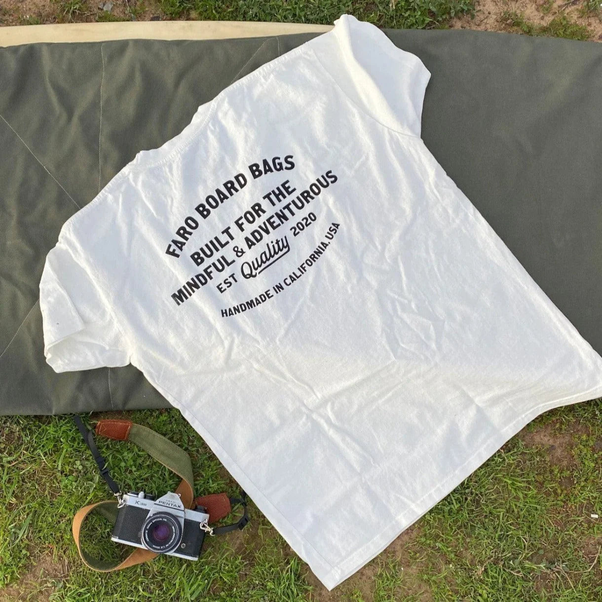 Faro Board Bags Faro Shop Tee White XL