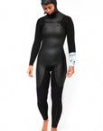 SEA CAVES 5/4MM Hooded Chest Zip Full Suit