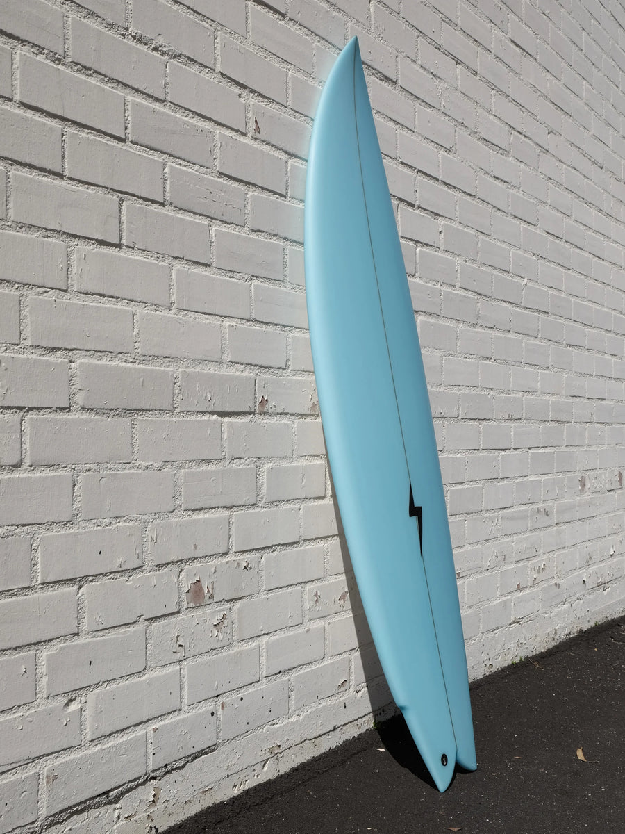 Corey Graham Shapes | Corey Graham Shapes | 5’11” Single Flyer Twin Trailer Sky Surfboard - Surf Bored