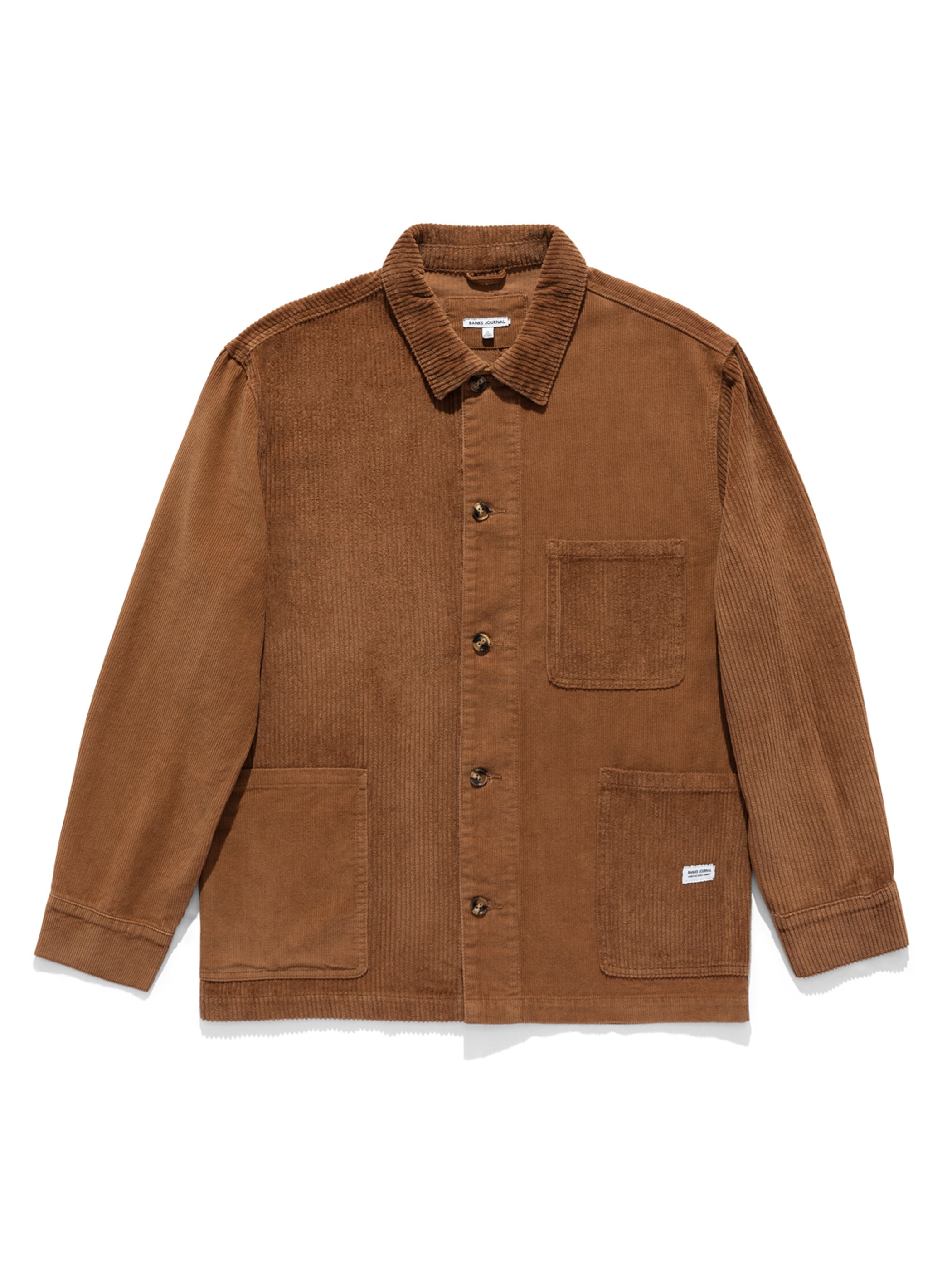 ジャケット・アウター BANKS JOURNAL DRIFTER WABI JACKET M Banks Journal Drifter Wabi Jacket | Chore Corduroy Coat
