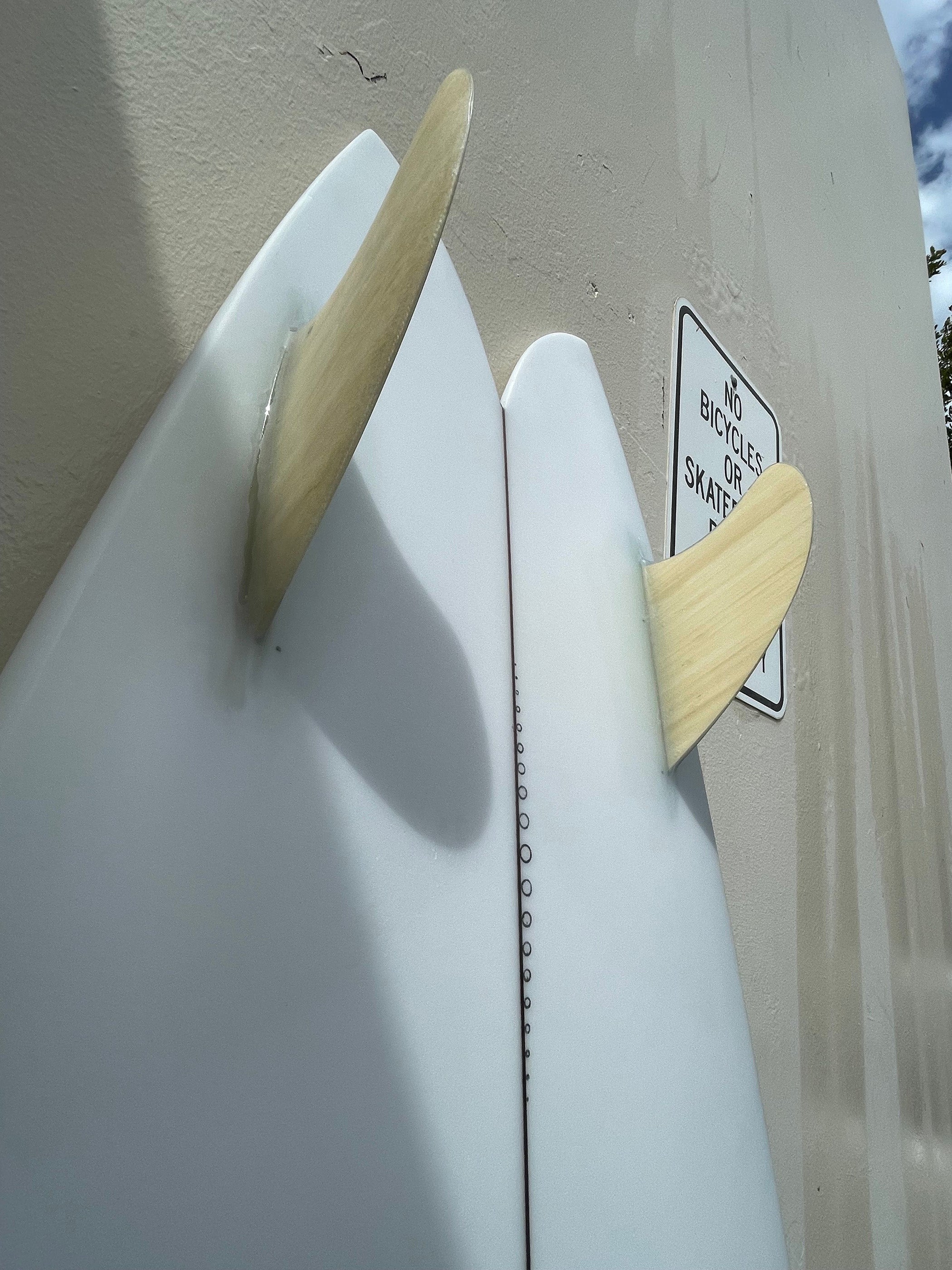 Koz McRae SurfingBoards 7'2" Speed Frog Evening Moon Deck Surfboard