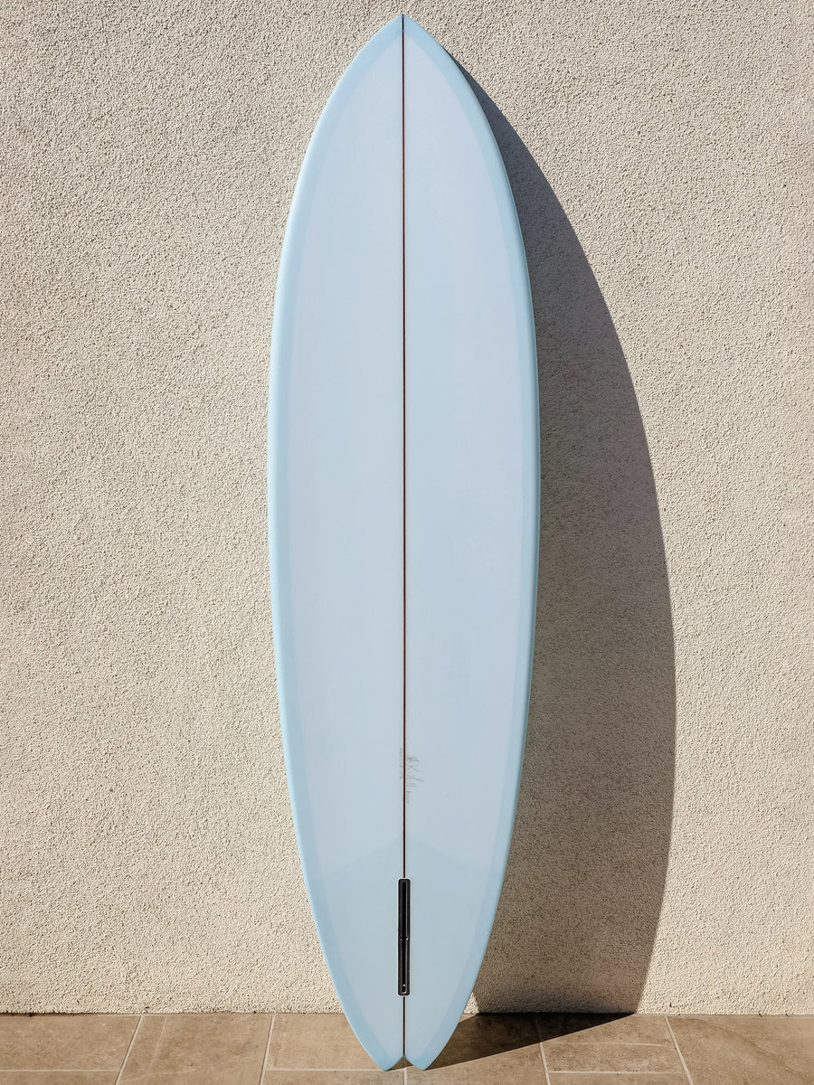 Kris Hall | 7’4” New Speedway Boogie Swallow Glacier Surfboard - Surf Bored
