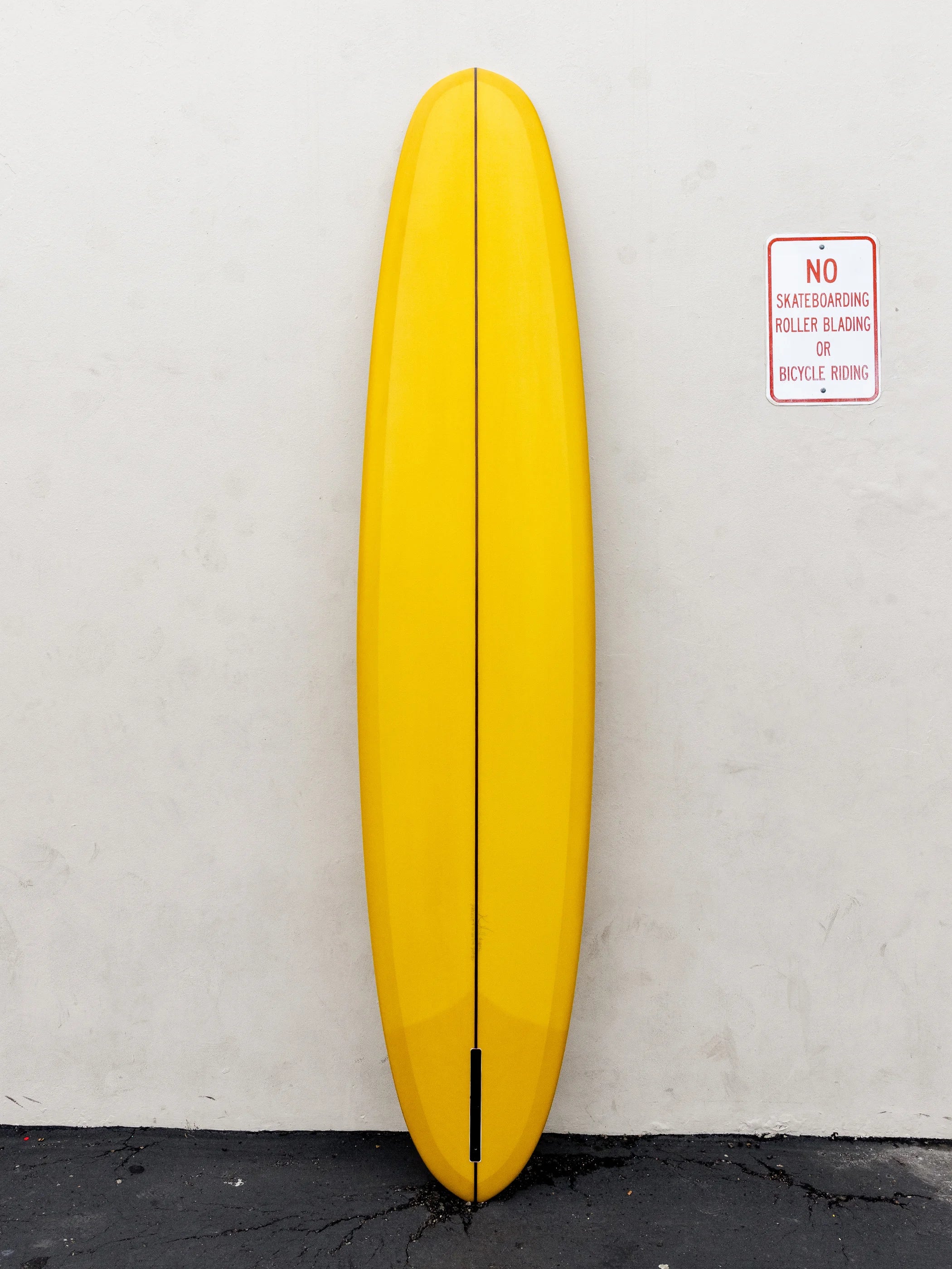 Yellow longboard surfboard deals