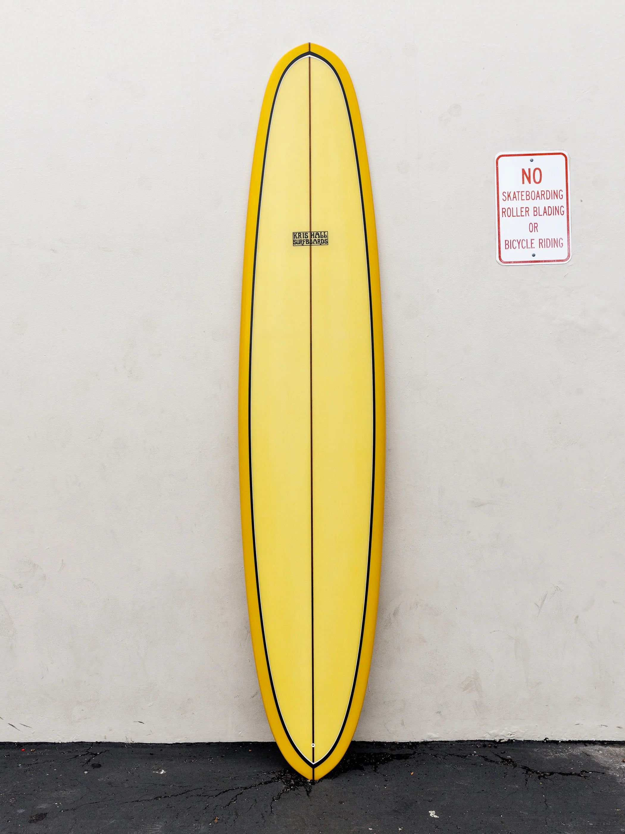 Kris Hall 9 4 Jazz Pin Goldenrod Yellow Longboard
