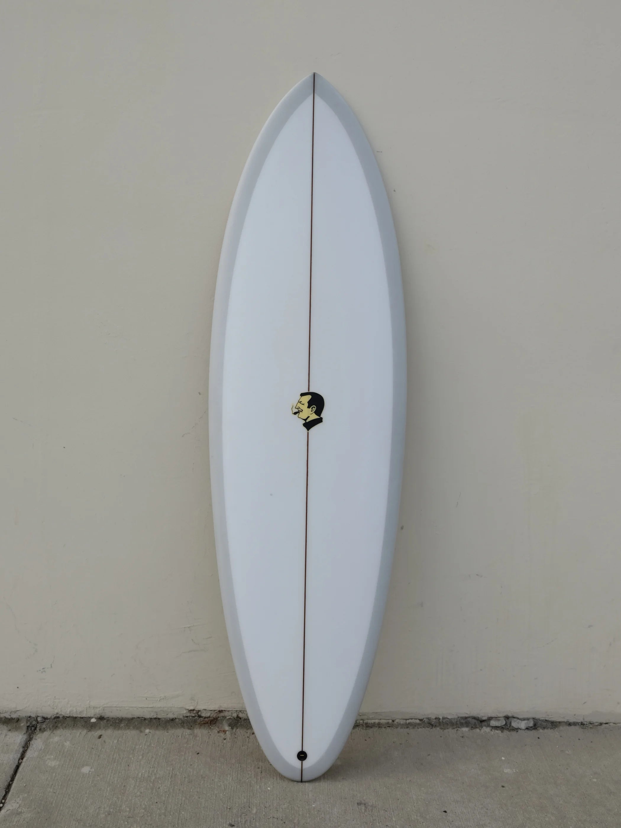 Nation Surfboards 6'2" Continental Gray Speed Egg Surfboard