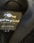 Slowgold Clothing | The Grafter Corduroy Vest - Black - Surf Bored