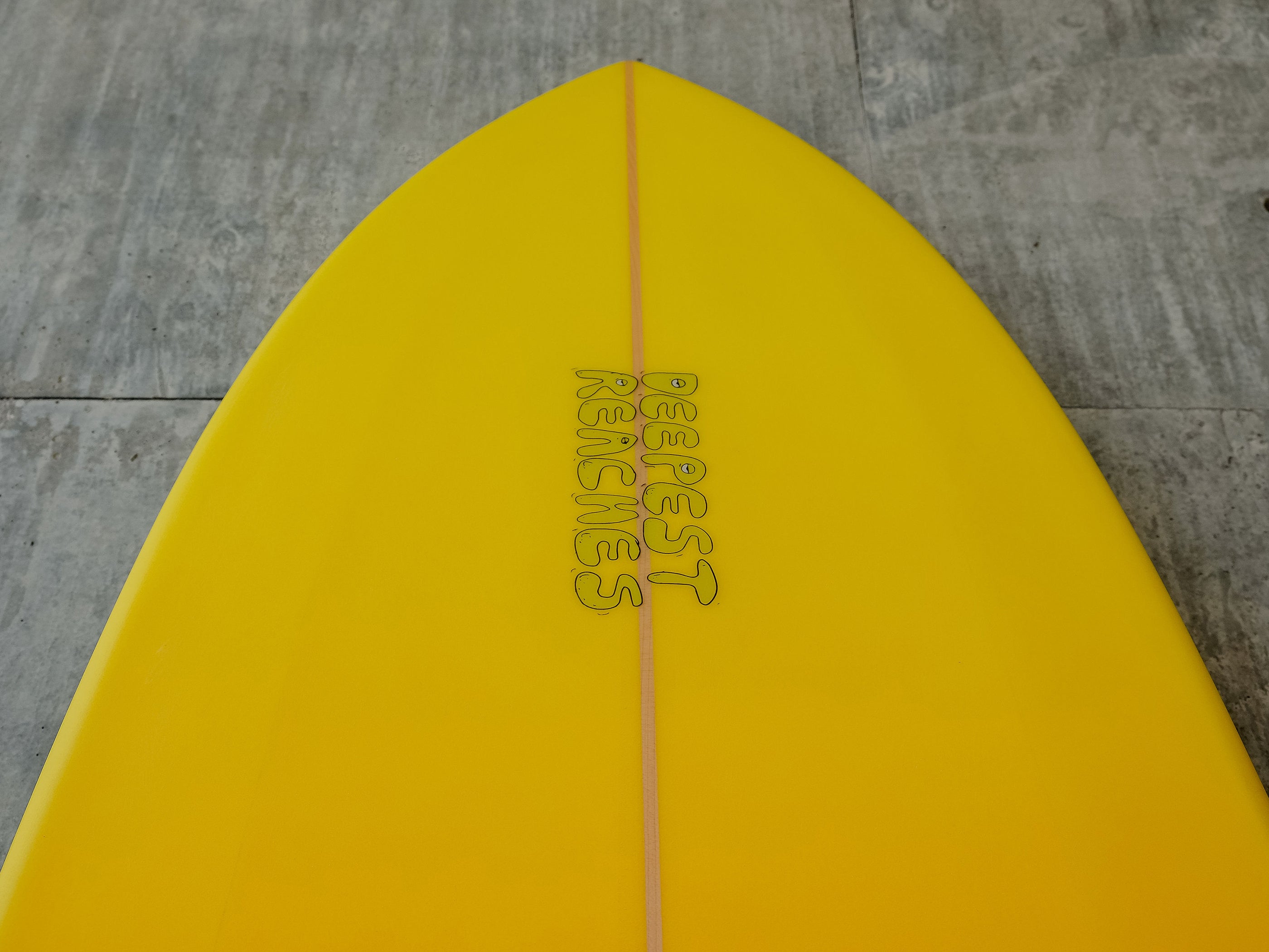 Deepest Reaches | Mega Fish 9'0” Sunrise Surfboard - SurfBored Shop