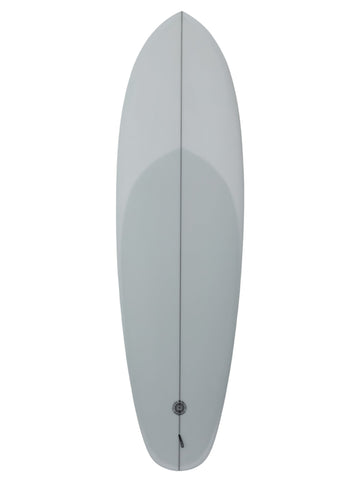 Koz McRae | Lizard King 6'6" Clear S Glass with Volan Deck Patch Surfboard Top - SurfBored